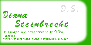 diana steinbrecht business card
